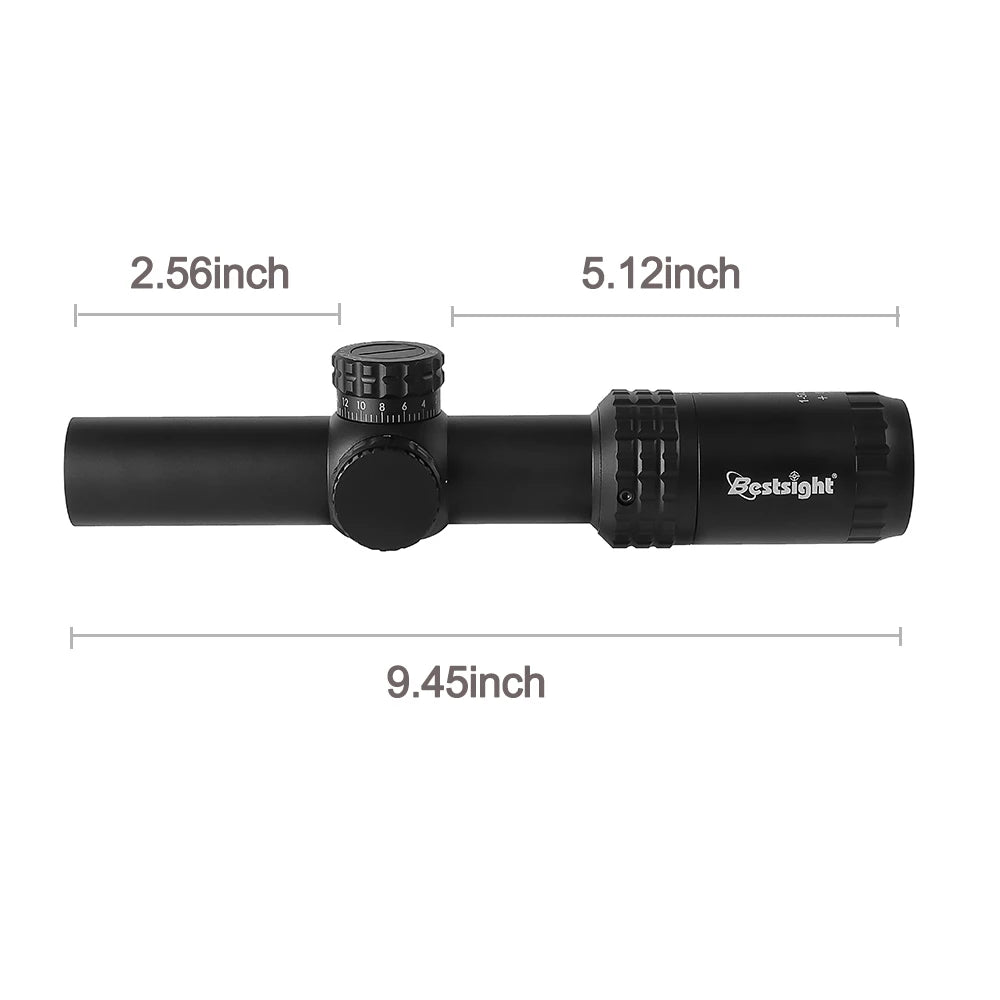 1-5X24 Tactical Optical Rifle Scope Ar15 Sight