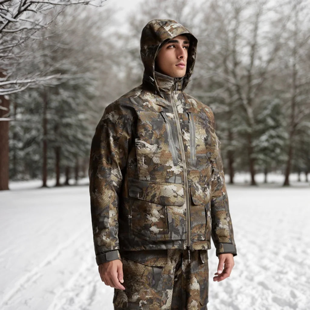 Men's winter waterproof insulation camouflage