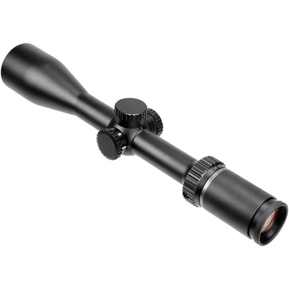 4.5-14x42mm Waterproof  Accurate Sleek Matte Black Hunting Scopes