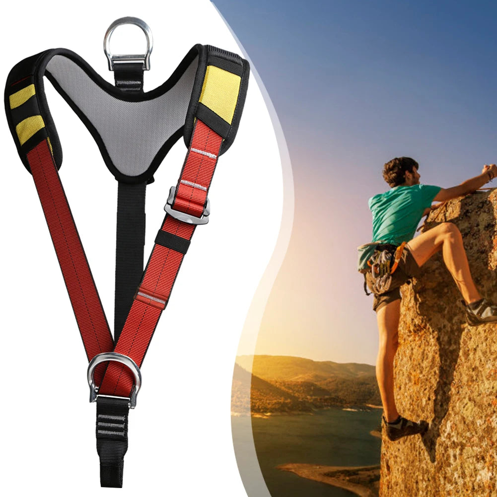 Upper Body Rock Climbing Harness  Safety Belt For Mountaineering Rappelling