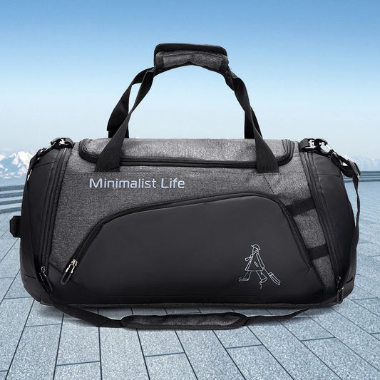 Waterproof Sports Gym Bag Nylon Dry Wet