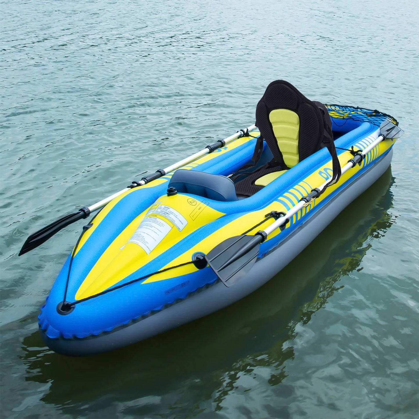 Padded Kayak Seat Fishing Boat Seat with Storage Bag Canoe Board