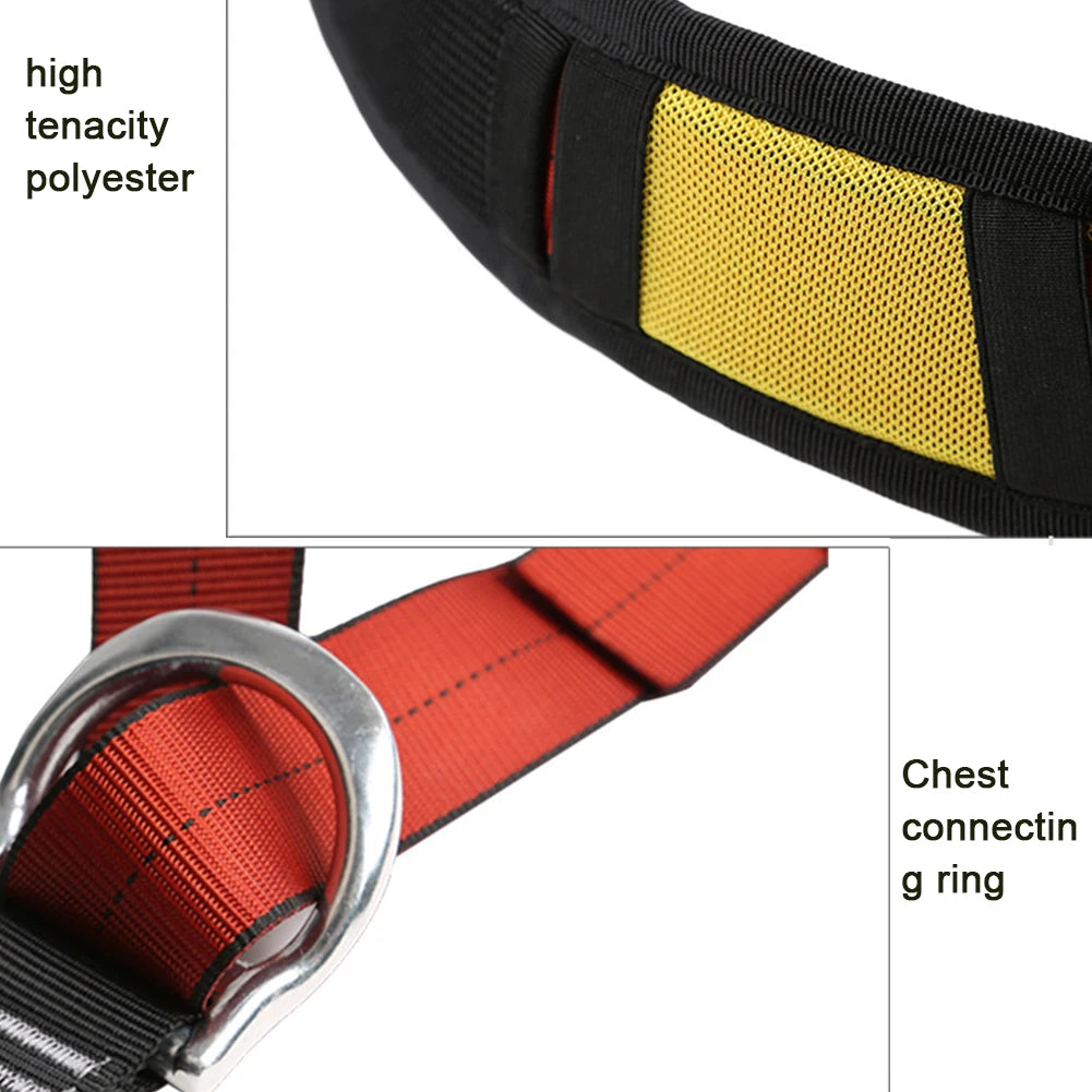 Upper Body Rock Climbing Harness  Safety Belt For Mountaineering Rappelling