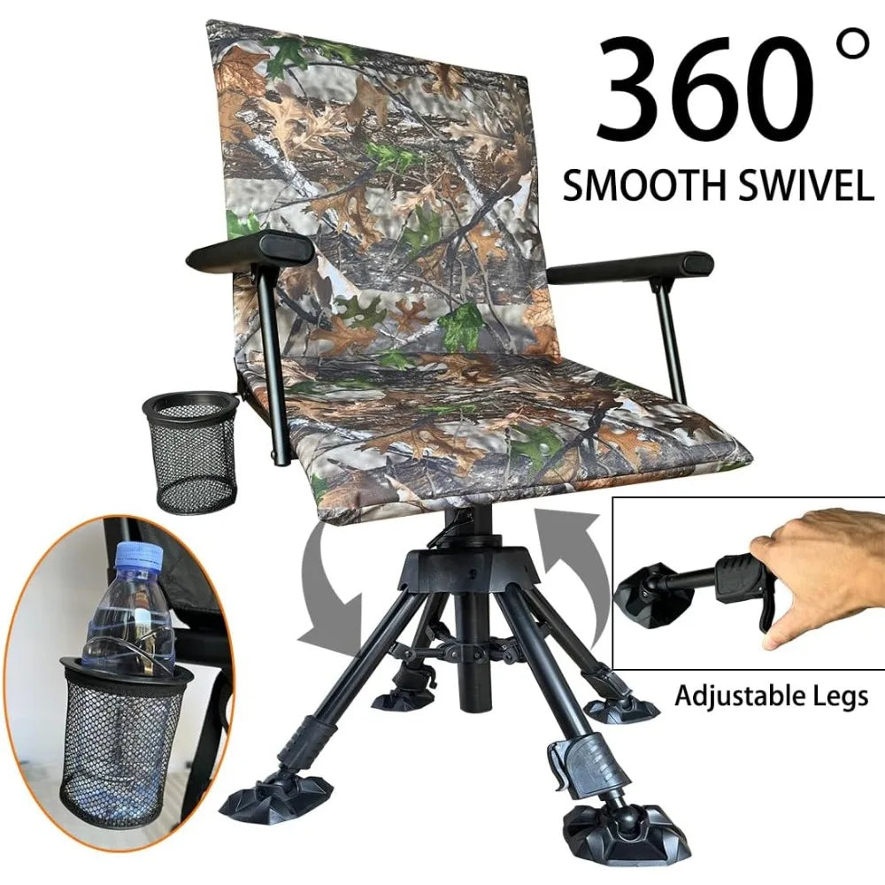 Silent Swivel Stable Portable Ground Folding