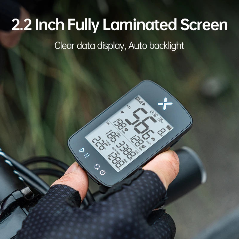 Plus Bike Computer Wireless GPS Cycling Speedometer Cadence Speed Smart Bicycle Computer