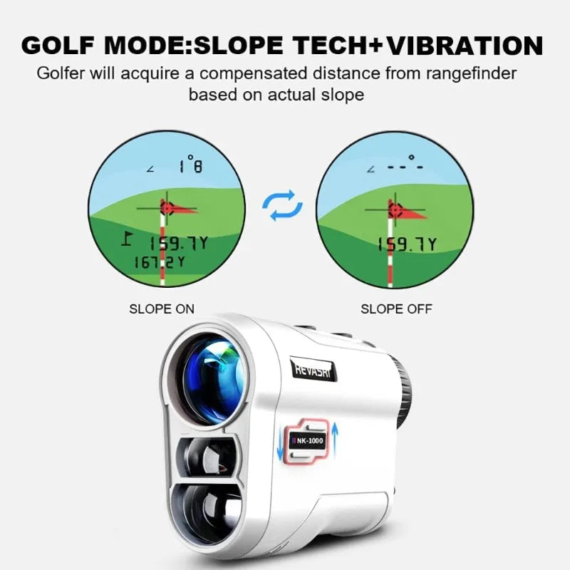 Golf Rangefinder Slope Switch ,Rangefinders with Rechargeable