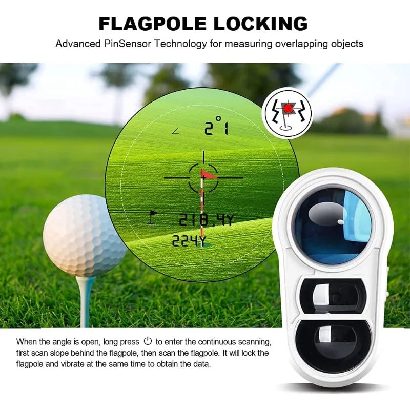 Golf Rangefinder Slope Switch ,Rangefinders with Rechargeable