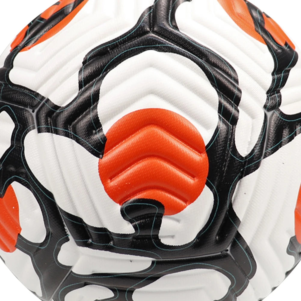 All-Weather Football Ball Soft-Touch PU Adults Youth Soccer Ball