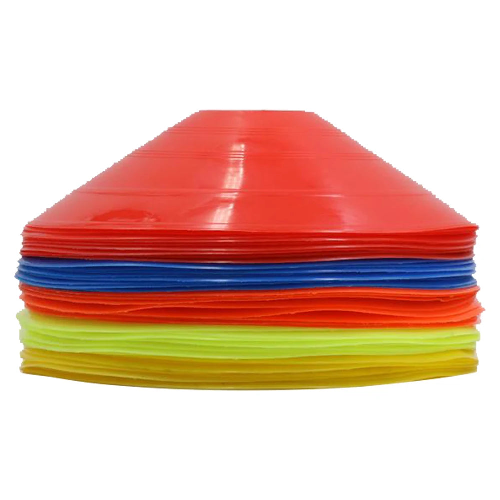 35Pcs Soccer Practice Cones with Carry Bag Footbal  Agility Disc Cones for Indoor Outdoor Training