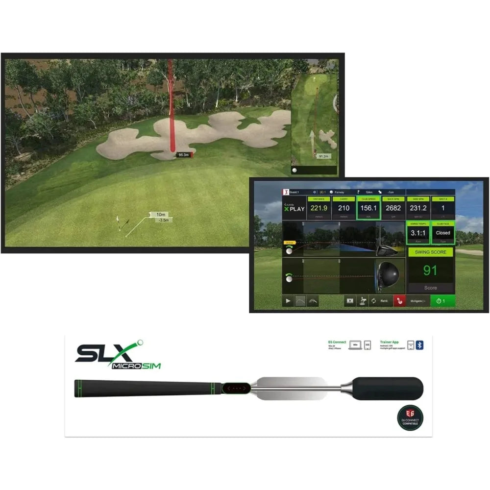 Indoor Home Golf Simulator Game App Functionality